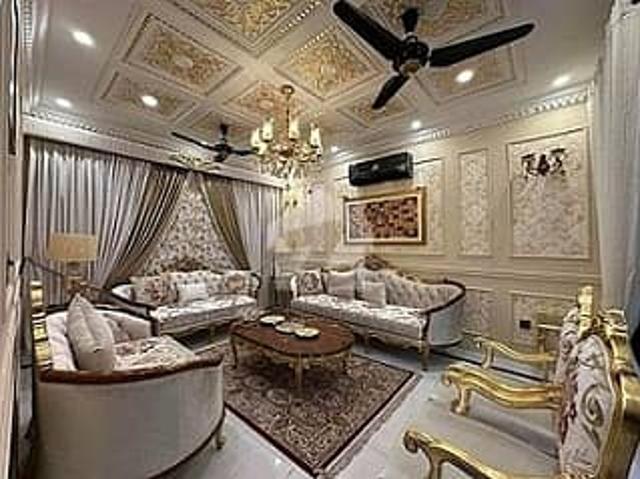 10 marla like a new full furnished house for rent in shaheen block bahria town lahore