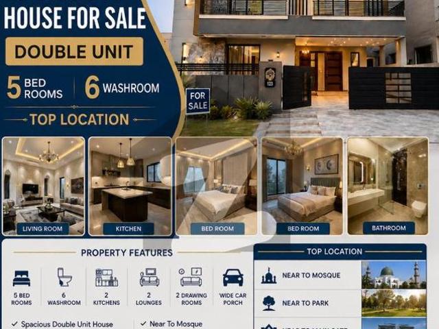 10 Marla Luxury Double Unit House For Sale In DHA Phase 2 Islamabad | Prime Location DHA Defence Phase 2