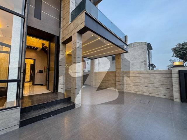 10 marla modern design elegant and fully maintained super hot located bungalow is available in the best block of dha lahore