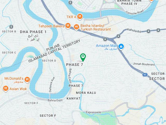 10 Marla Park face Plot in Bahria town Ph 7 Rawalpindi