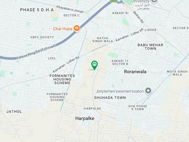 10 Marla Possession Plot For Sale In Formanites Housing Society N Block