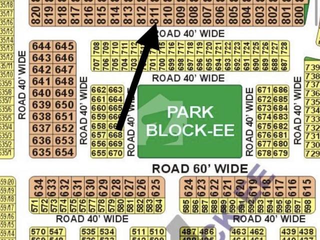 10 Marla Plot Available For Sale EE Block In Citi Housing Grw
