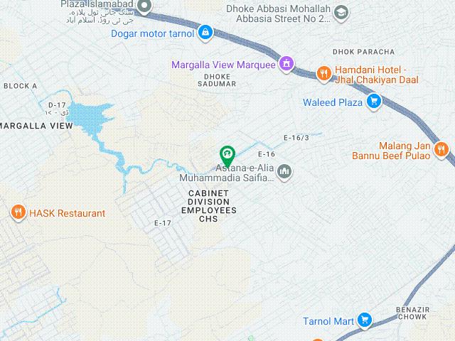 10 Marla Plot Available For Sale In Sector E 16/2 CDECHS Islamabad