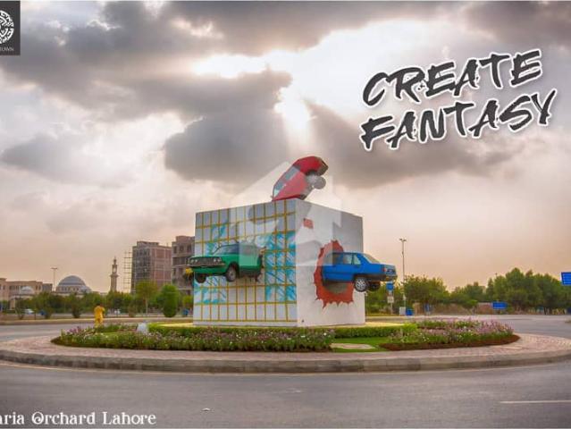 10 marla plot for sale at very affordable price bahria orchard lahore