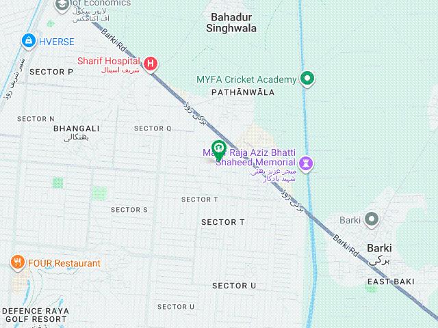 10 Marla Plot For Sale DHA Phase 7