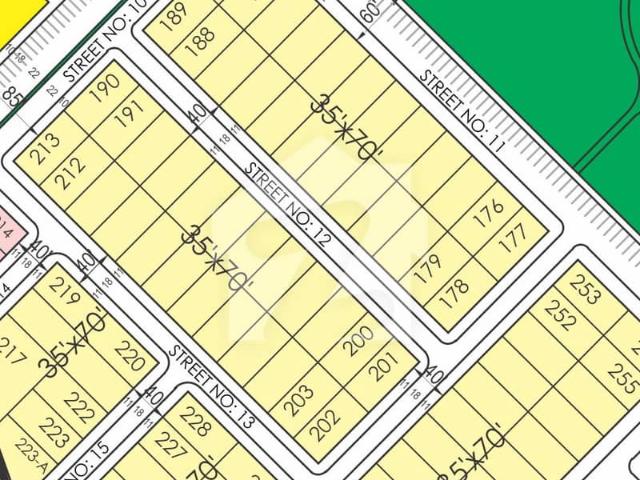 10 marla plot for sale in b block faisal town phase 1