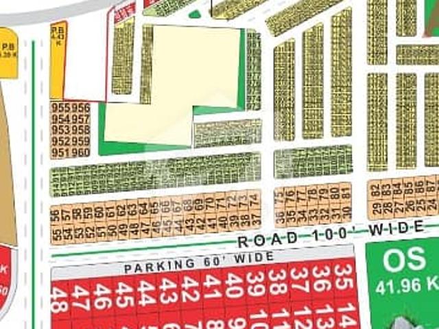 10 Marla Plot For Sale In BB Block Near Ring Road & Commercial Area Prime Location