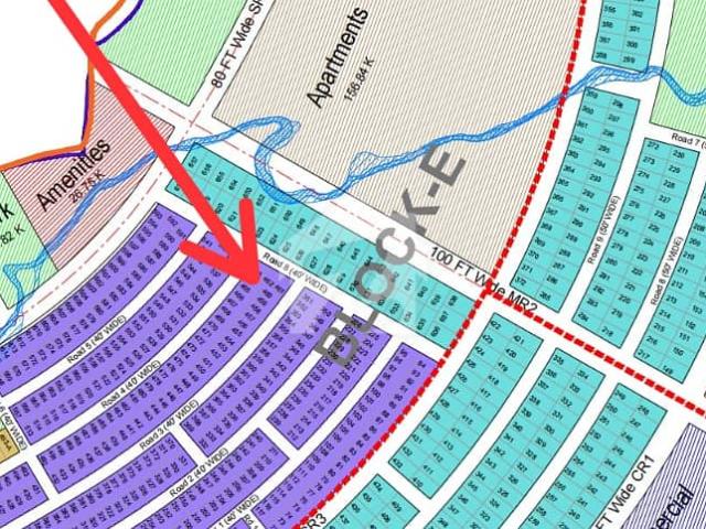 10 Marla Plot for Sale in Block E DHA Margalla Orchards Islamabad
