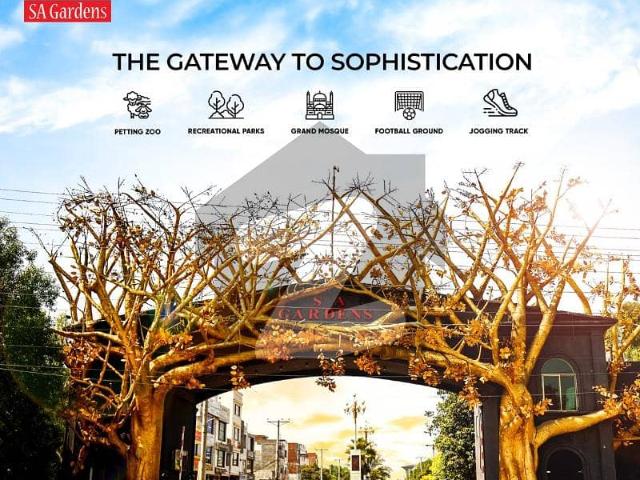 10 Marla Plot For Sale In SA Garden Phase 2 Sohail Block