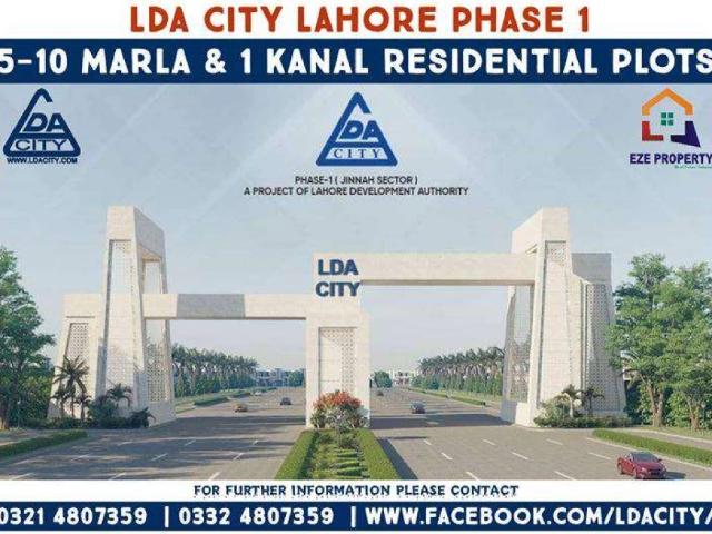 10 Marla Plot for sell in H block Lda city Lahore LDA City ID 16331