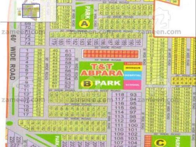 10 Marla Plot Ideal Location Near to Park, Commercial Area, School and Lahore T & Aabpara Housing Society ID 15239