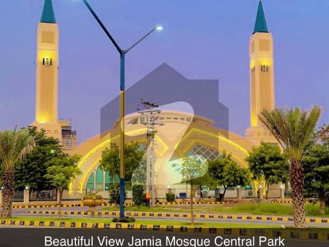 10 Marla Prime Located Corner + 100 ft road Plot available for Sale in F BLOCK in Central Park