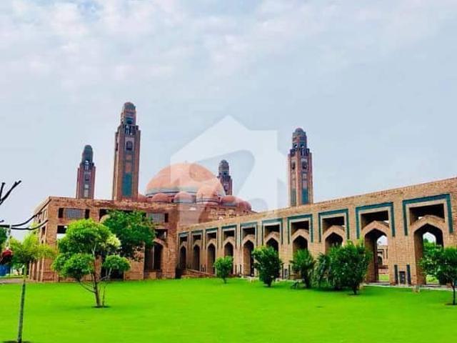10 marla prime location plot open form no transfer fee tulip block bahria town lahore