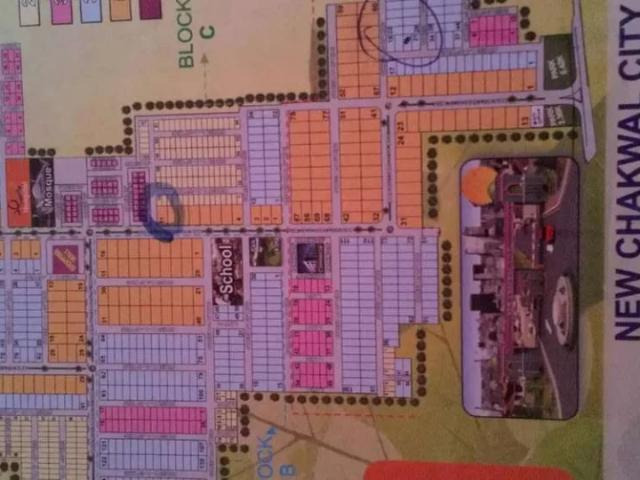 10 Marla residential plot new chakwal city Chakwal ID 41056