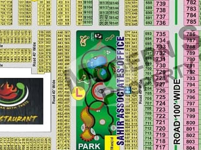 10 marla residential plot for sale block l