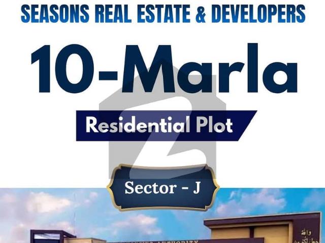 10 Marla Residential Plot for Sale in Sector J, DHA PHASE 1 Gujranwala