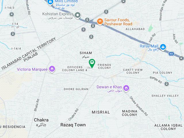 10 Marla Residential Plot In Officer Colony Lane 6