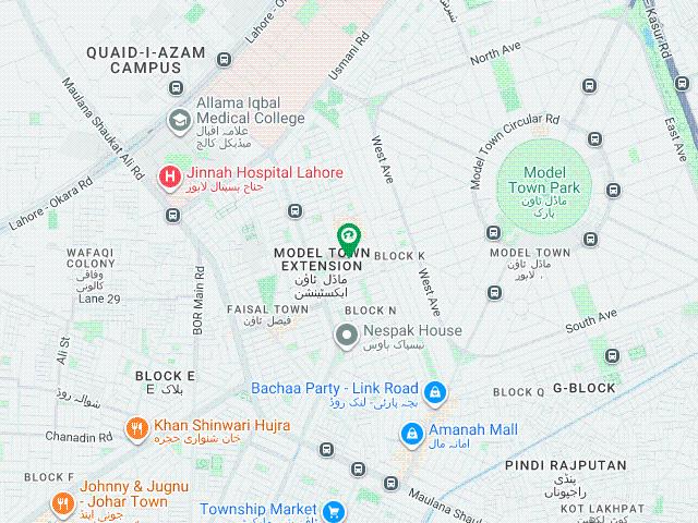 10 Marla Single story House for sale in Model Town Extension Lahore
