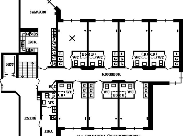 10 rums lägenhet i Umeå 21 m² 3 699 kr