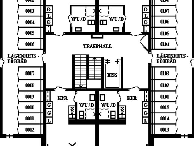 10 rums lägenhet i Umeå 30 m² 4 501 kr