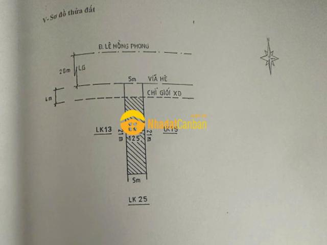 10m mặt tiền lê hồng phong, trung tâm đức trọng, lâm đồng