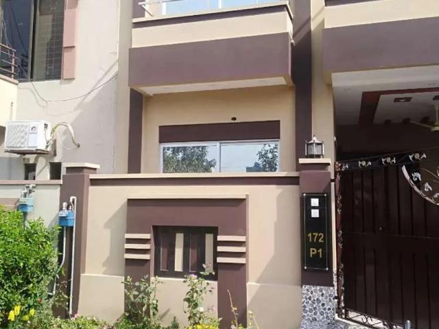 10marla double story House 5bedroom 2kitchen 5 houses available Lahore Wapda Town ID 19022