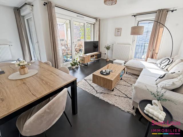10minutes RER A à Carrières sous Poissy F3 61.55 m² avec terras