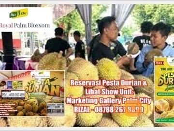 10JUTA SUDAH BISA AKAD KPR @Royal Palm Blossom Ada PESTA DUREN 2024