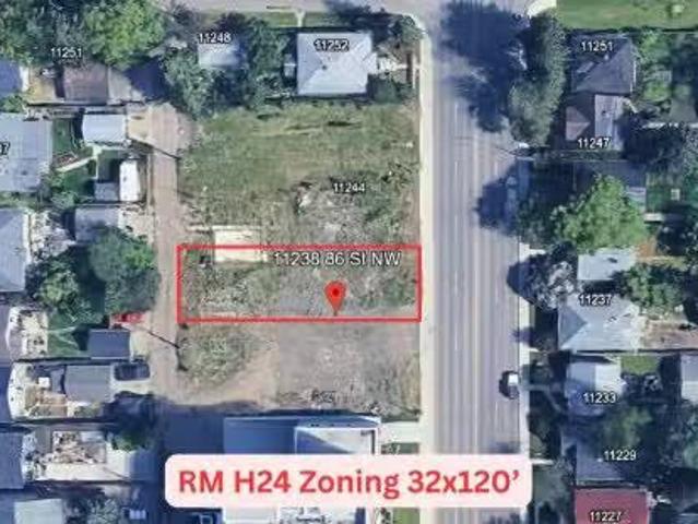 11238 86 Street Nw, Edmonton, AB, T5B 3H8 vacant land for sa.