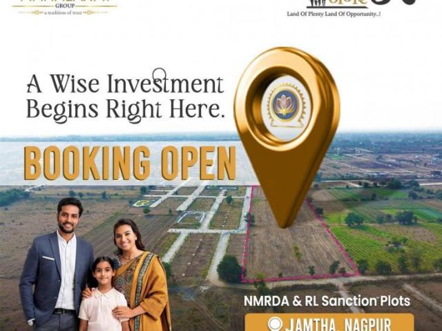 1130 Sq. ft Plot for Sale in Jamtha, Nagpur