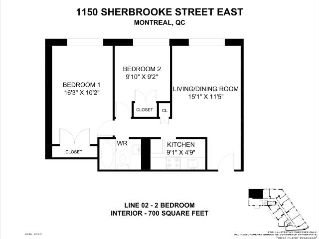 1150 Rue Sherbrooke Est 2 Bedroom Apartment for Rent at 1150 Rue Sherbrooke E, Montréal, QC H2L 1L8 Sainte Marie