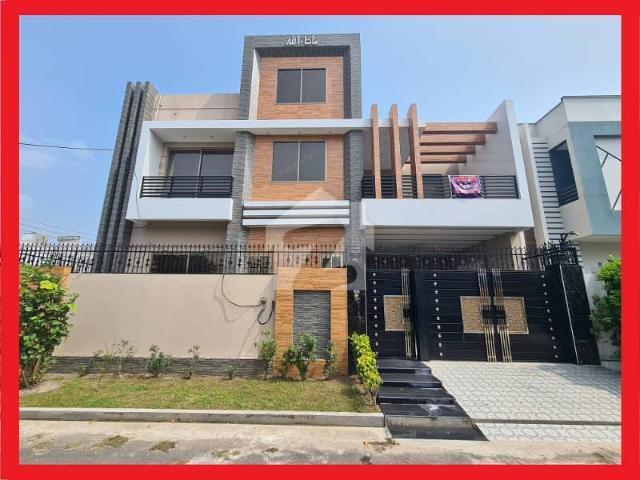 11.5 Merla Block A Corner Modern House With Garage In River Gardens Gujrat