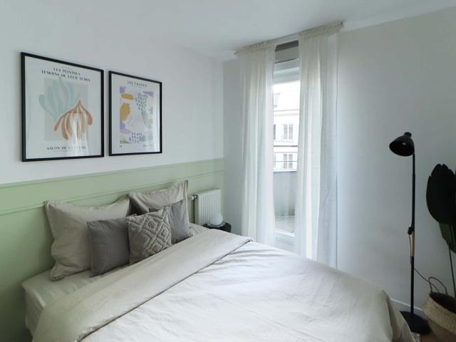 11 m² bedroom with balcony for rent in a large apartment in coliving in Saint Denis SDN54