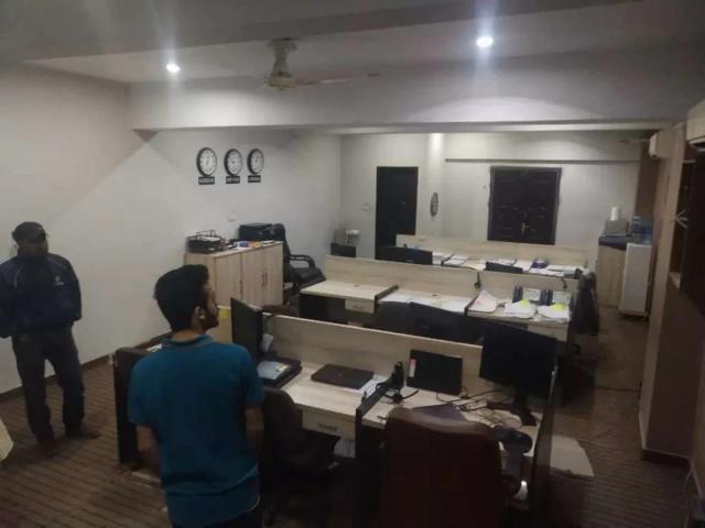 1200 sqft Fully furnished office for rent pechs at Shahrah e Faisal Karachi Shahra e Faisal ID 09556