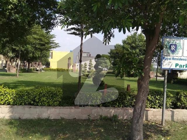 Facing park Plot For Sale