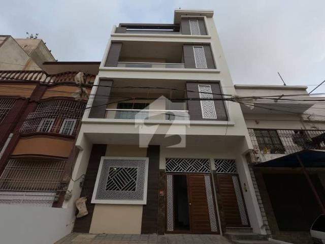 120 square yards brand new house for sale in gulshan e iqbal