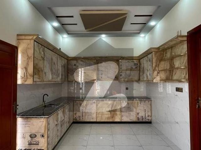 120 Square Yards Ground + 2 Bed Lounge Brand New House For Rent | West Open | Next To Corner | Prime Location Saadi Town Block 7