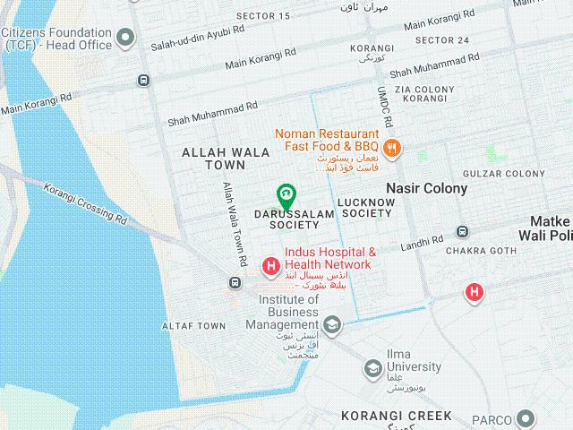 120 Square Yards 2 Bed DD Beautiful House Available For Rent In Darussalam Society East Open