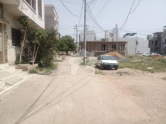 120 sq yard lease plot vip location next to corner plot for sale