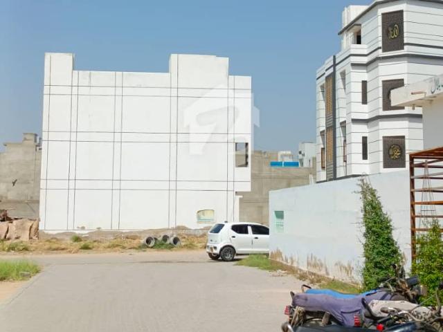 120 sq yard leased + map paas West Open Next To Corner Plot In Block 1 SAADI GARDEN