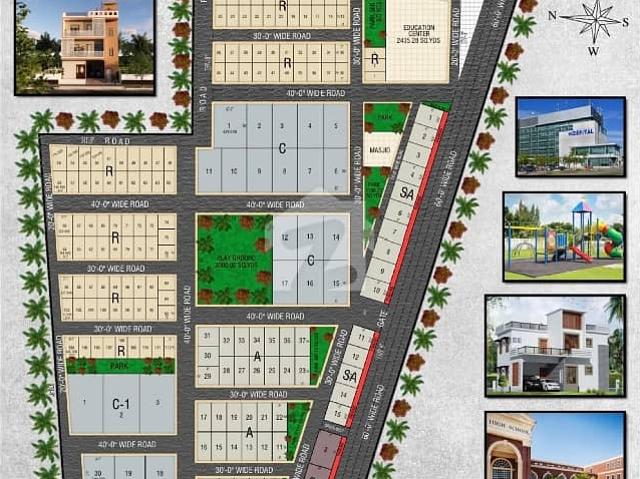 120 Sq. Yards Residential Plot for Sale in Oud Residency Prime Location | PKR 5.5 Million