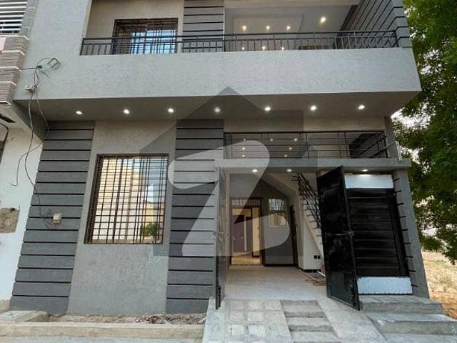 120 sq. yds Brand new G+1 House For Sale in Sector Q, Gulshan e Maymar