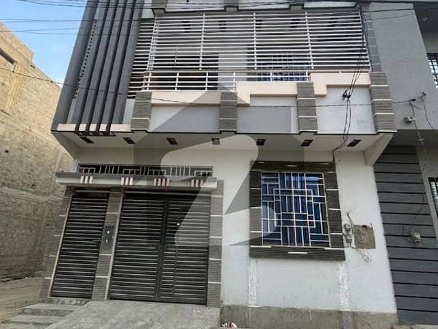 120 sq. yds Brand new G+1 House For Sale in Sector Q, Gulshan e Maymar