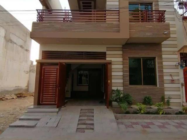 120 yards beautiful new double story house block 5, saadi town Karachi Saadi Town ID 06986