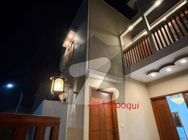 120 Yards Double Story Block D Naya Nazimabad