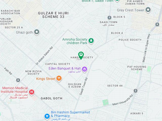 120 Yards Plot For Sale / Eastopen / 24ft Road / HANSA SOCIETY