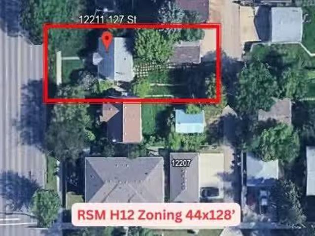 12211 127 Street, Edmonton, AB, T5L 0Z7 vacant land for sale.