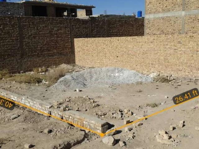 1248 ft Plot For Sale In National Town Arbab Karam Khan road. Quetta ID 31285