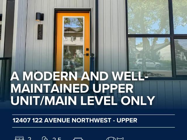 12407 122 Avenue NW, Edmonton Upper