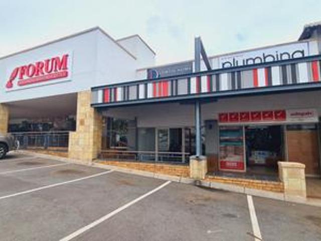 124m2 retail space to let at gift ac.